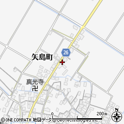 滋賀県守山市矢島町1188周辺の地図