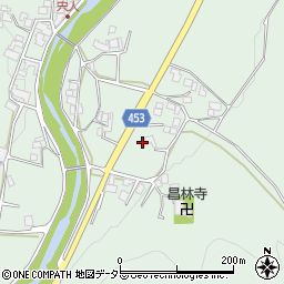 京都府南丹市園部町宍人（仲ノ前）周辺の地図