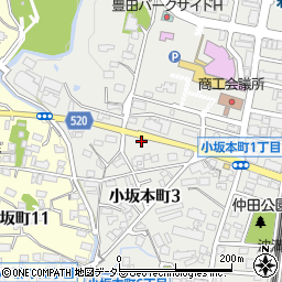 愛知県豊田市小坂本町3丁目7-2周辺の地図