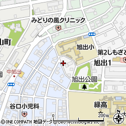 愛知県名古屋市緑区旭出1丁目1011-3周辺の地図