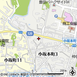 リコージャパン豊田営業所周辺の地図