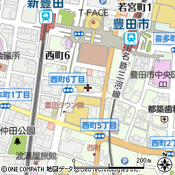 バイオテック豊田店周辺の地図