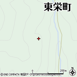 愛知県北設楽郡東栄町下田尾沢洞周辺の地図