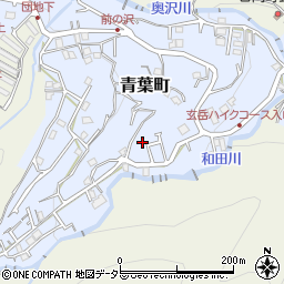 静岡県熱海市青葉町周辺の地図