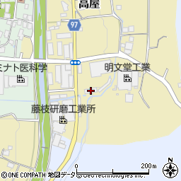 兵庫県丹波篠山市高屋159周辺の地図