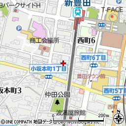 メルカド MERCADO 豊田市駅店周辺の地図