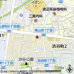 マツヤＺｉｎｇ東山店事務所周辺の地図