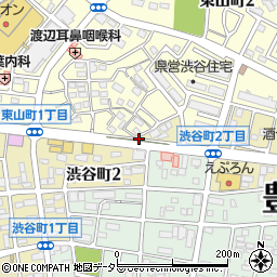 渋谷町二丁目周辺の地図