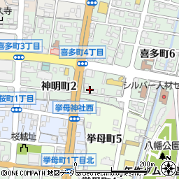 神明町3-17駐車場周辺の地図