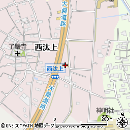 ファミリーマート桑名東インター店周辺の地図