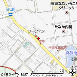 ワークマン名古屋東郷店駐車場周辺の地図