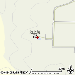 京都府南丹市八木町池上寺内周辺の地図