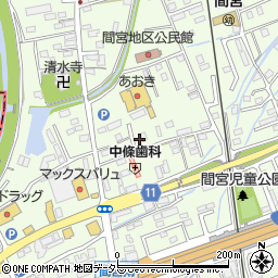 静岡県田方郡函南町間宮826周辺の地図