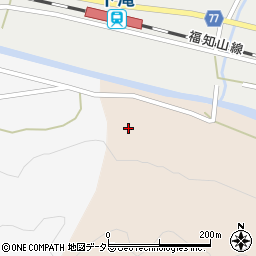 兵庫県丹波市山南町阿草1350周辺の地図