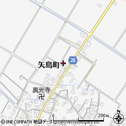 滋賀県守山市矢島町1388周辺の地図