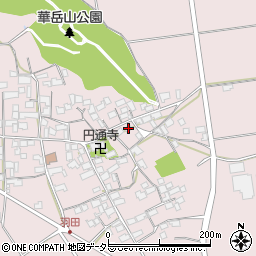 滋賀県東近江市上羽田町602周辺の地図