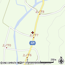 兵庫県宍粟市山崎町上ノ821-1周辺の地図