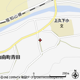 兵庫県丹波市山南町青田196周辺の地図