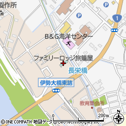 ファミリーロッジ旅籠屋・名阪長島店周辺の地図