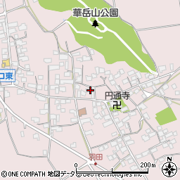 滋賀県東近江市上羽田町651周辺の地図