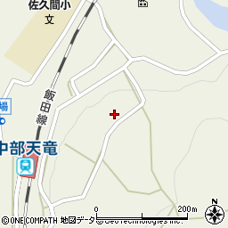 静岡県浜松市天竜区佐久間町半場319周辺の地図