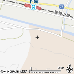 兵庫県丹波市山南町阿草1349周辺の地図