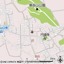 滋賀県東近江市上羽田町653周辺の地図
