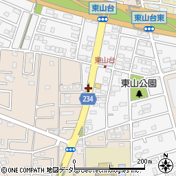 愛知県みよし市東山台31周辺の地図