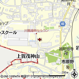 京都市市原野児童館周辺の地図