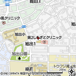 愛知県名古屋市緑区旭出1丁目504周辺の地図