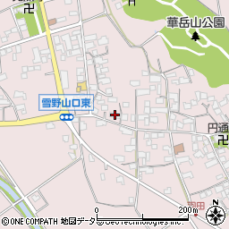 滋賀県東近江市上羽田町697周辺の地図