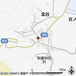 京都府南丹市八木町池ノ内北谷34周辺の地図