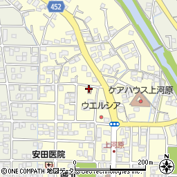 上河原会館周辺の地図
