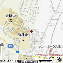 岡山県津山市大田117-75周辺の地図