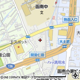 静岡銀行函南支店周辺の地図