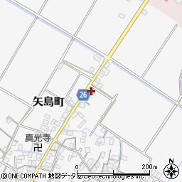 滋賀県守山市矢島町3594周辺の地図