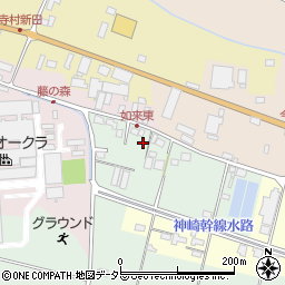 滋賀県東近江市瓜生津町15周辺の地図