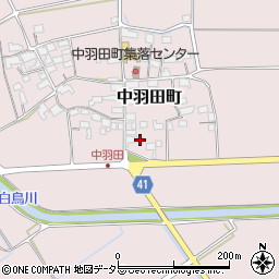 滋賀県東近江市中羽田町330周辺の地図