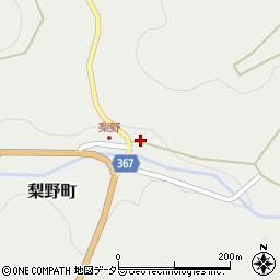 愛知県豊田市梨野町立畑周辺の地図