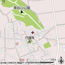 滋賀県東近江市上羽田町620周辺の地図