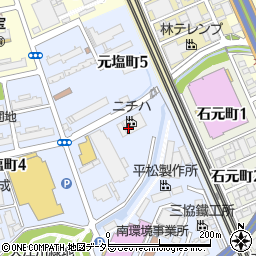 ニチハ株式会社　笠寺事業所名古屋西営業所周辺の地図