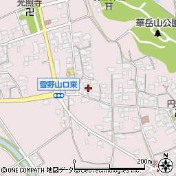 滋賀県東近江市上羽田町698周辺の地図
