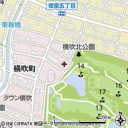コンセール徳重ヴェール弐番館周辺の地図