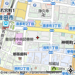 株式会社トヨタツーリストインターナショナル　トヨタ部周辺の地図