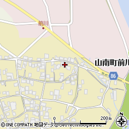 兵庫県丹波市山南町梶675周辺の地図