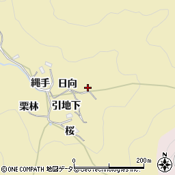 愛知県豊田市上佐切町森腰周辺の地図