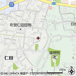 静岡県田方郡函南町仁田728-1周辺の地図
