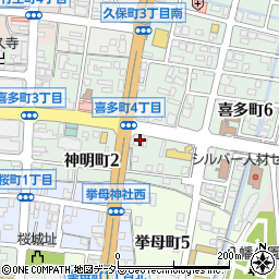 碧海信用金庫豊田支店周辺の地図