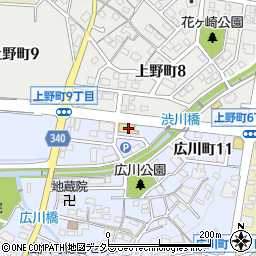 まんがねっとラウム豊田広川店周辺の地図