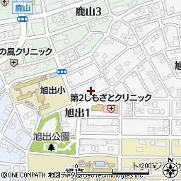 愛知県名古屋市緑区旭出1丁目417周辺の地図